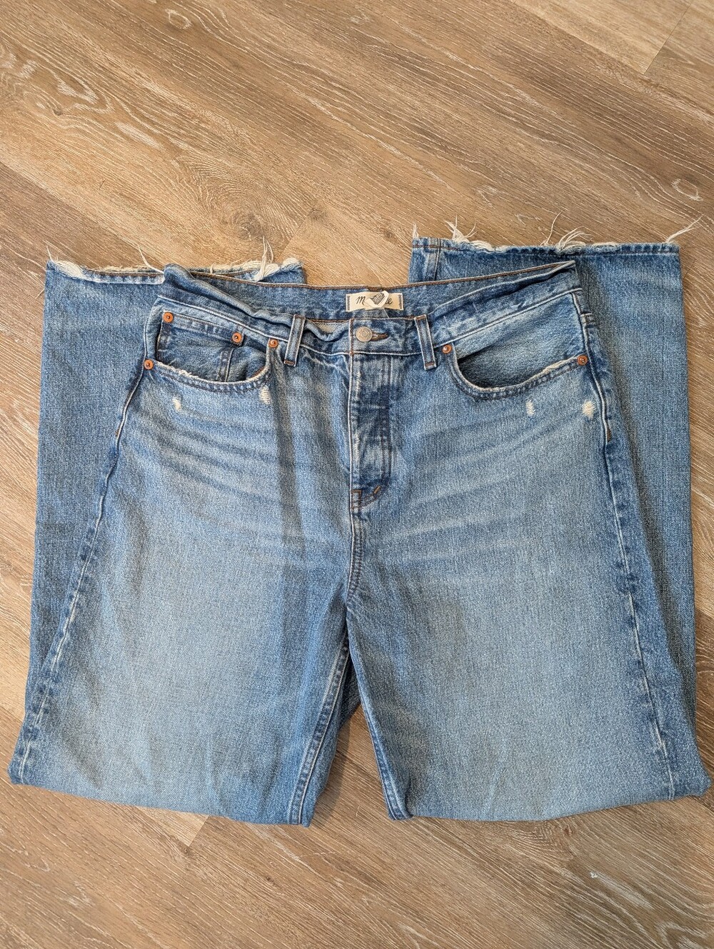 Madewell Low Slung Baggy Jeans Size 29